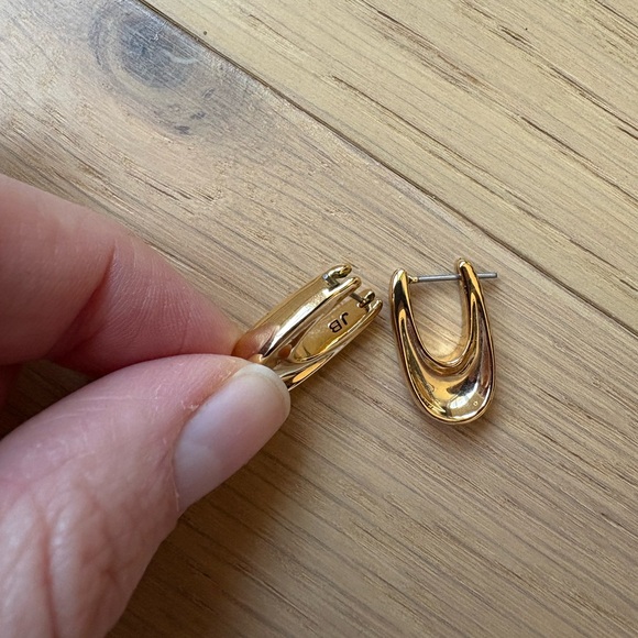 Jenny Bird Groove Hoops - Picture 2 of 2